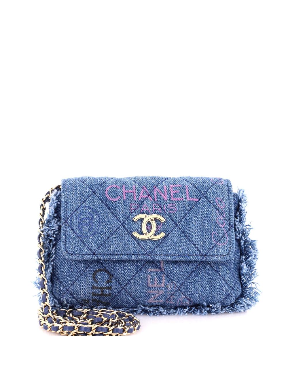 Chanel Denim Mood Flap Clutch With #370891C32B